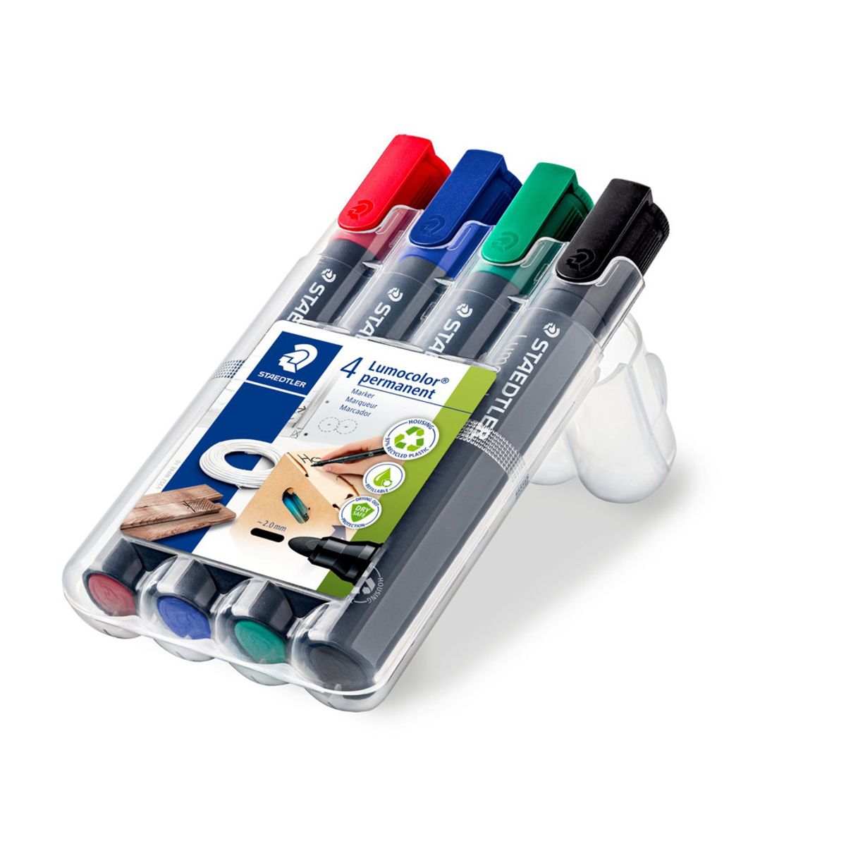 Marker Lumocolor 352 4 ass 2 mm