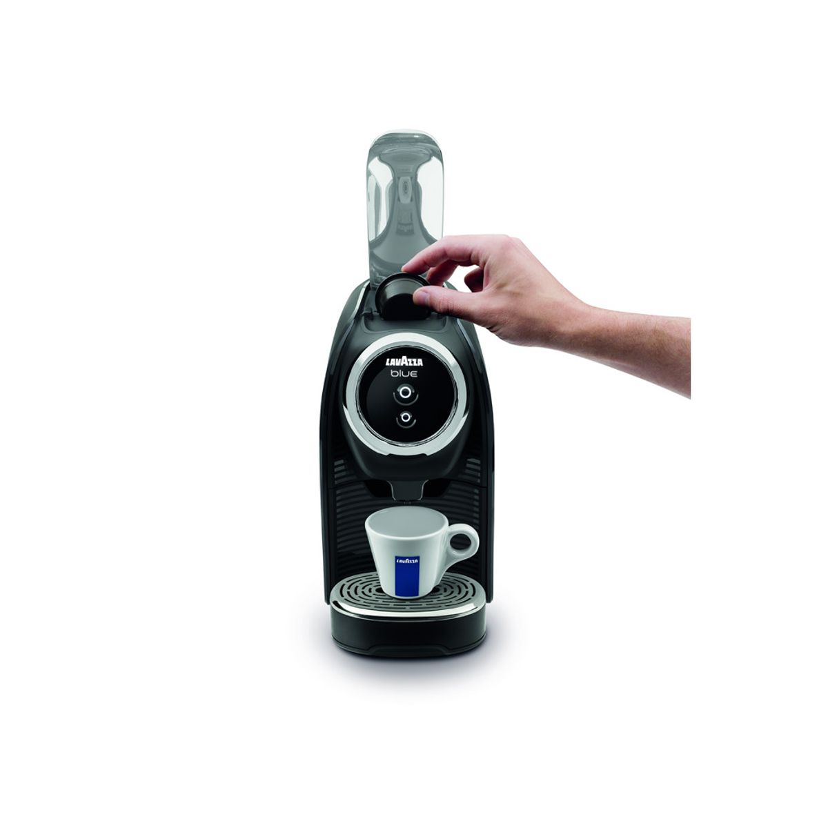 Lavazza Classy Mini Kapselmaskine Sort, 700 ml. Vandtank