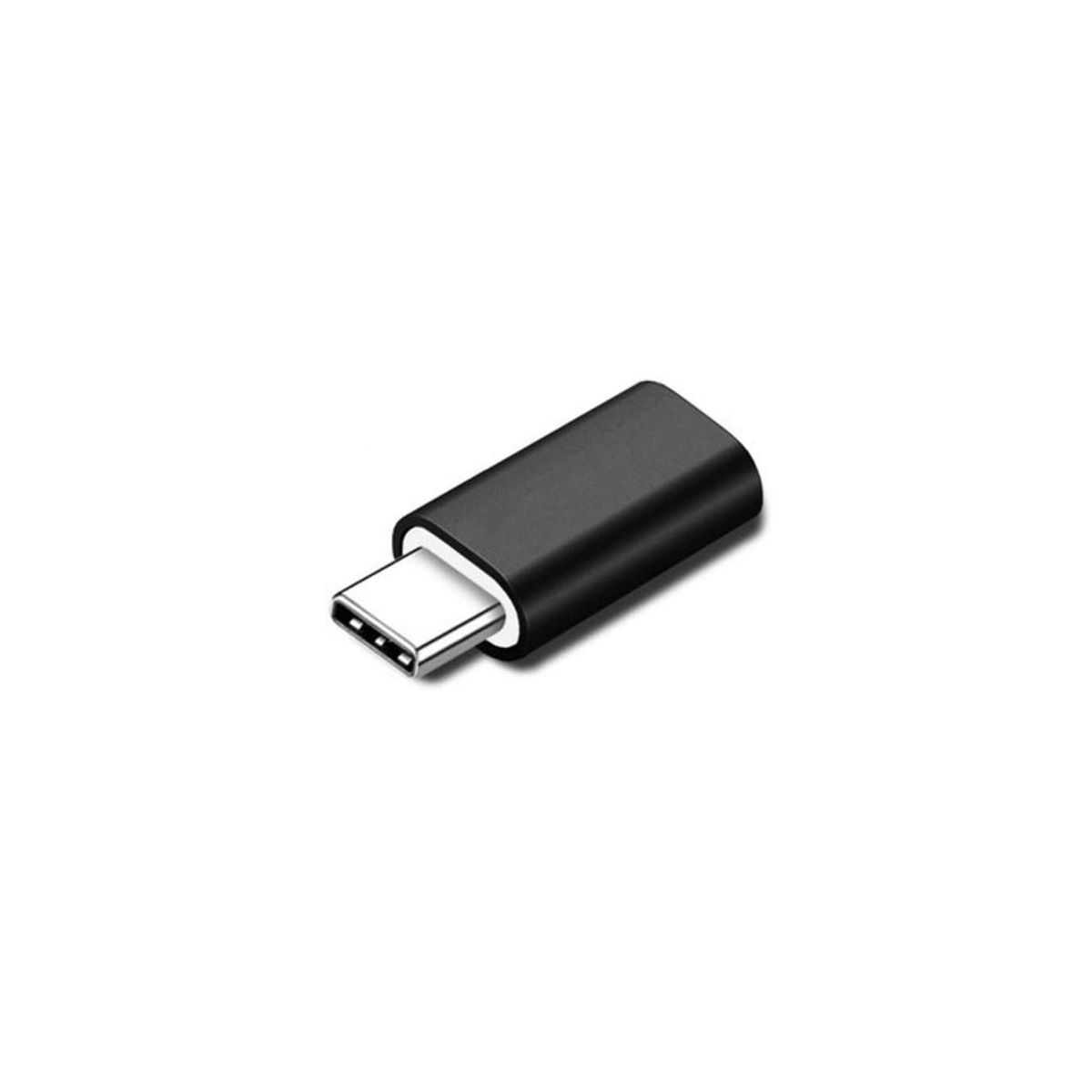 Microconnect Lightning Female to Usb-c Adapter, Black