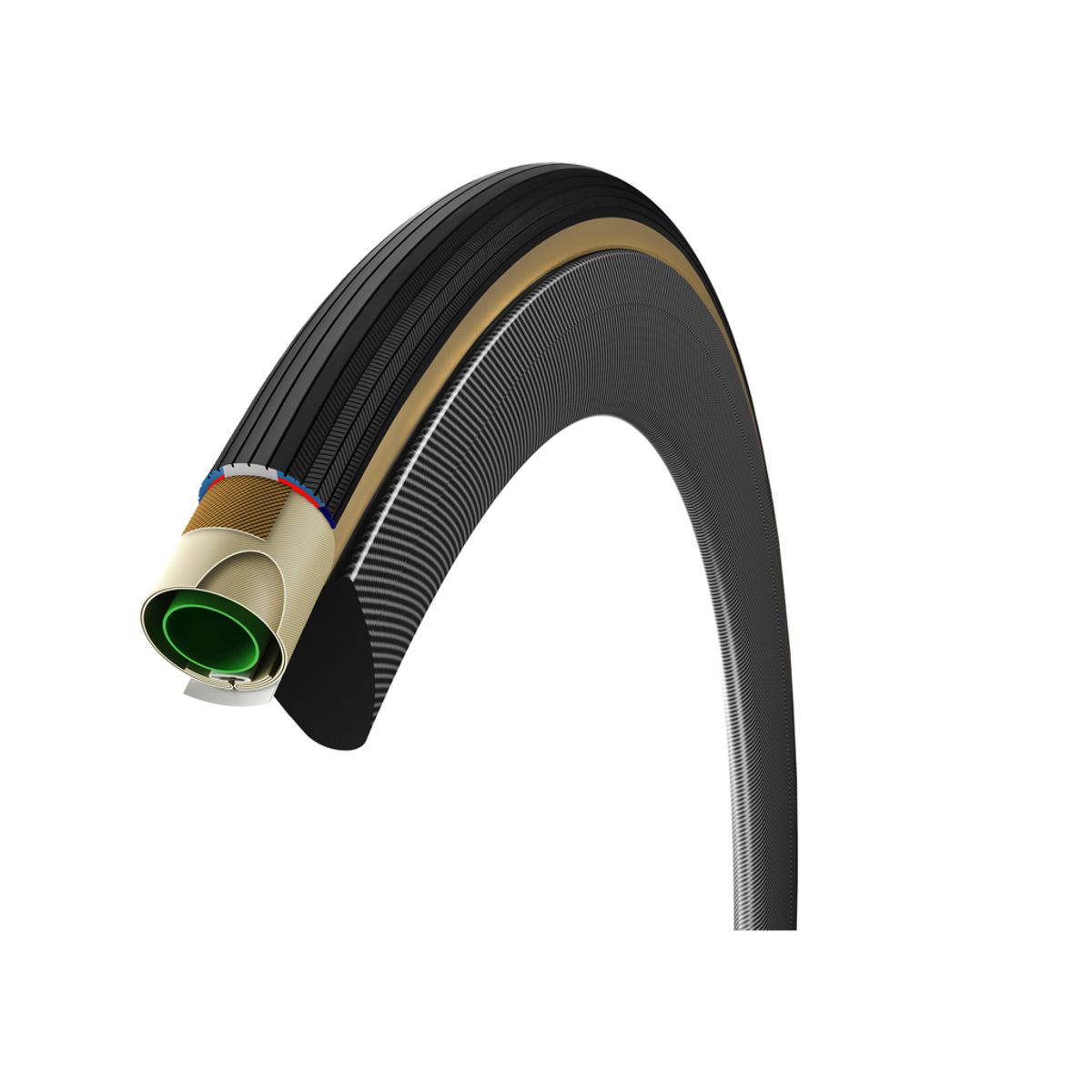 Vittoria Corsa Control G+ 28x25c Tubular - Natur/sort