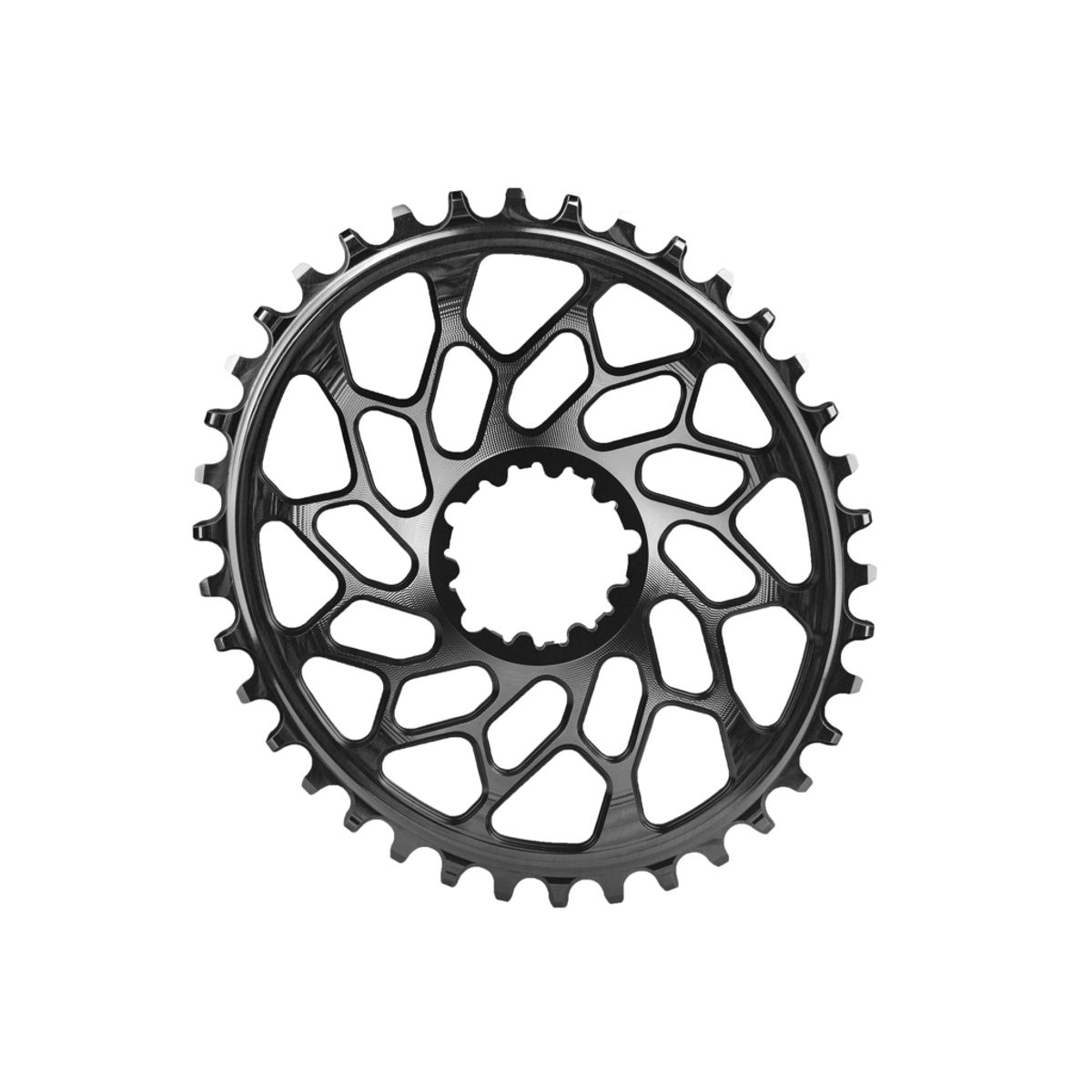 absoluteBLACK Oval klinge - Sram - Direct mount - 44 tænder - Sort