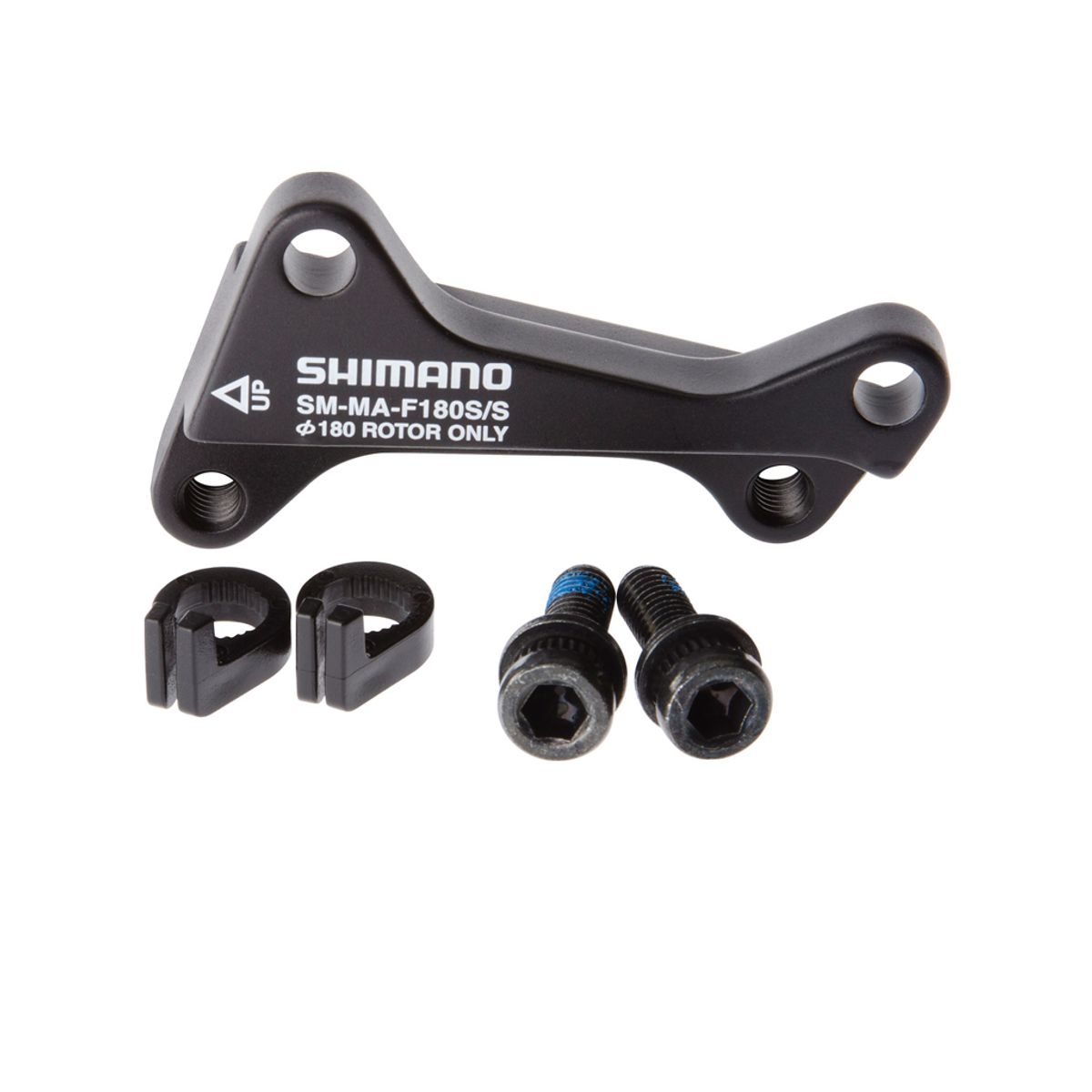 Shimano Adapter til forbremsekaliber - 180mm rotor - Standard