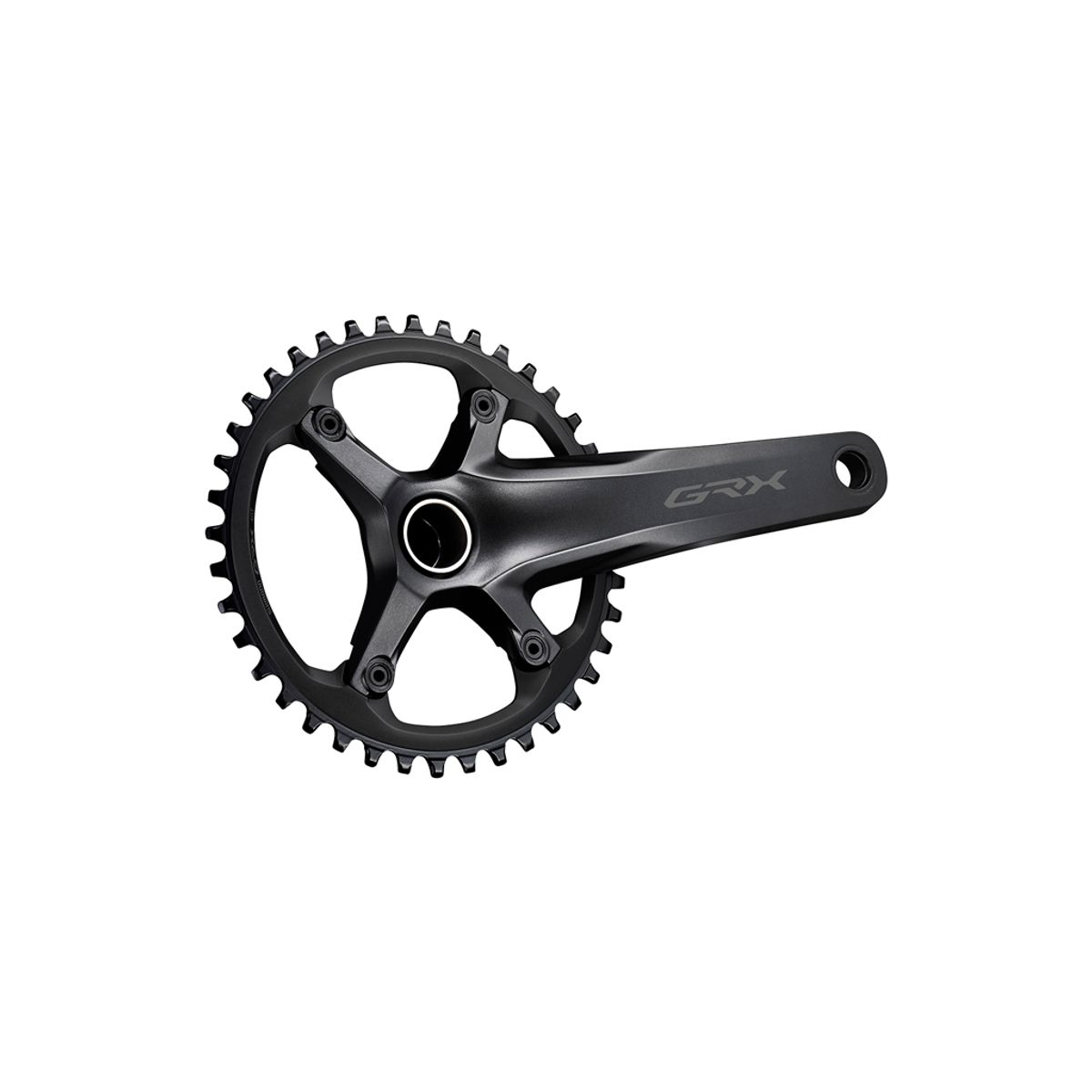 Shimano GRX kranksæt - Single 40 tands - 1 x 11 gear - 175mm pedalarme - FC-RX600