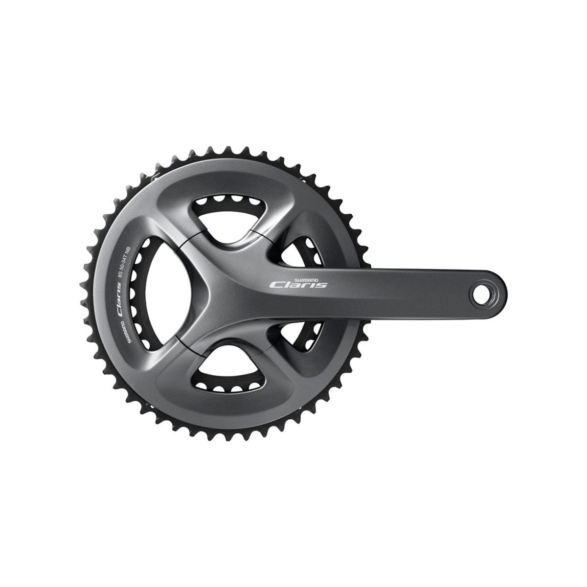 Shimano Claris - Compact kranksæt 50-34 tands - 170mm pedalarme