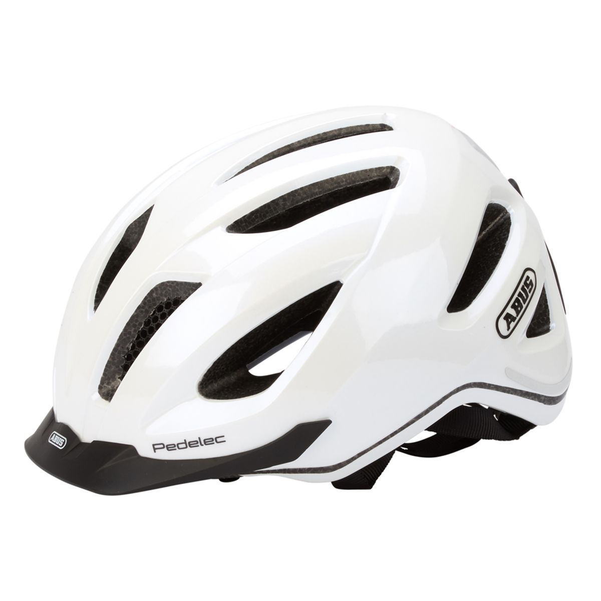 Abus Pedelec 1.1 - Cykelhjelm - Hvid - Str. 52-57cm