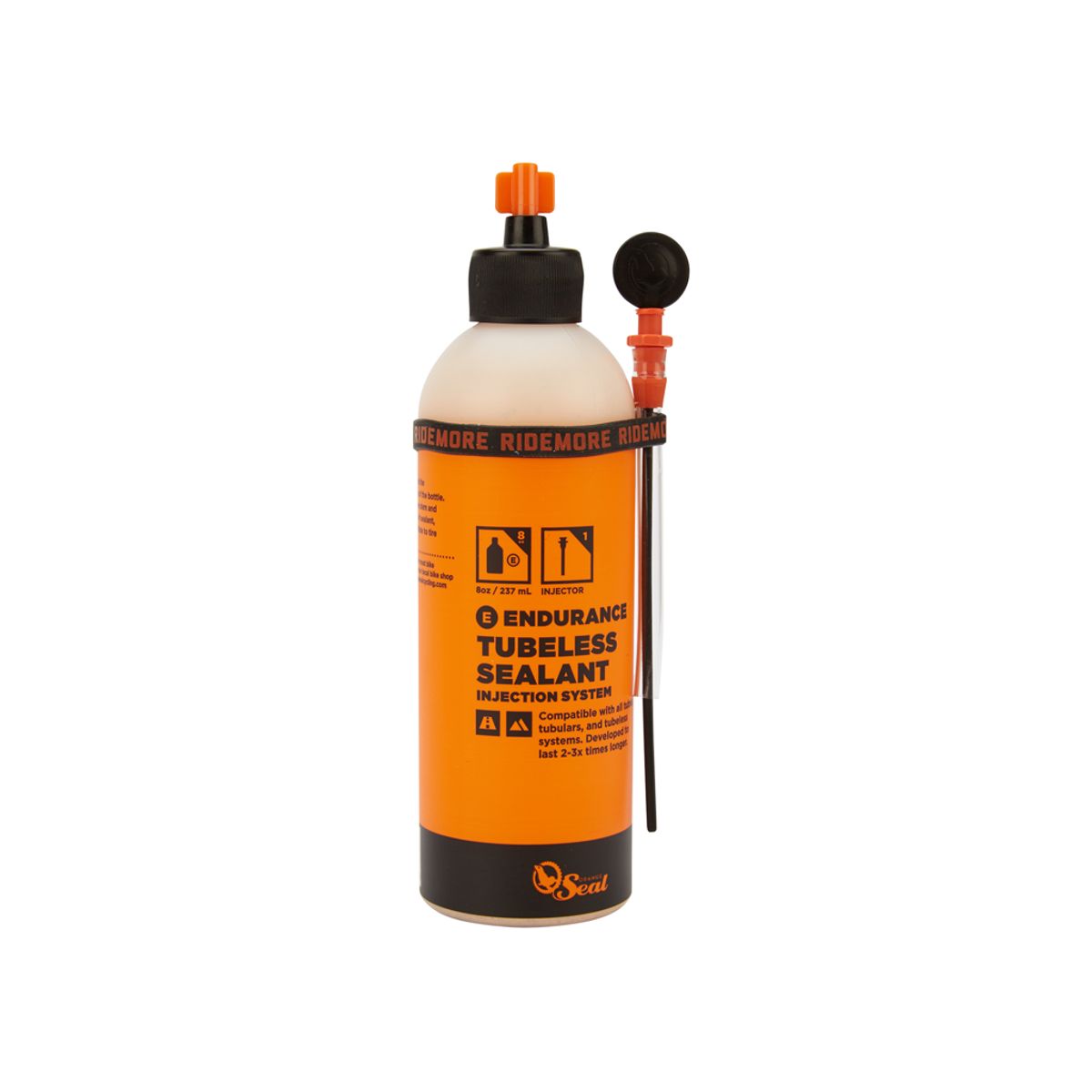 Orange Seal Endurance - Tubeless væske - 237 ml. - Inkl. påfyldningssystem