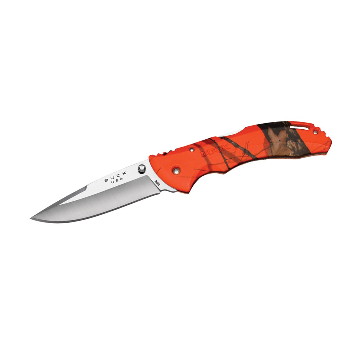 Buck Bantam BHW - Foldekniv - 9,2 cm blad - Mossy Oak Blaze Orange Camo