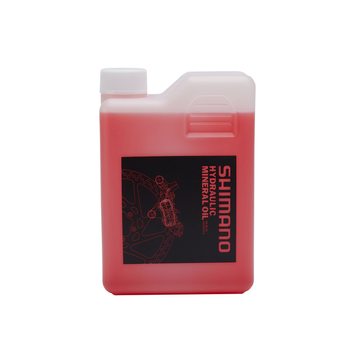 Shimano - Olie mineralsk - 1 Liter - Til skivebremser