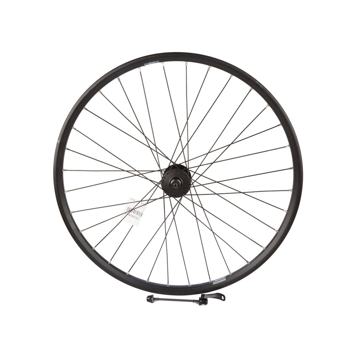 Ryde 27,5" MTB forhjul - Taurus 21 fælg - 21-584 - 6 huls montering - QR - Sort