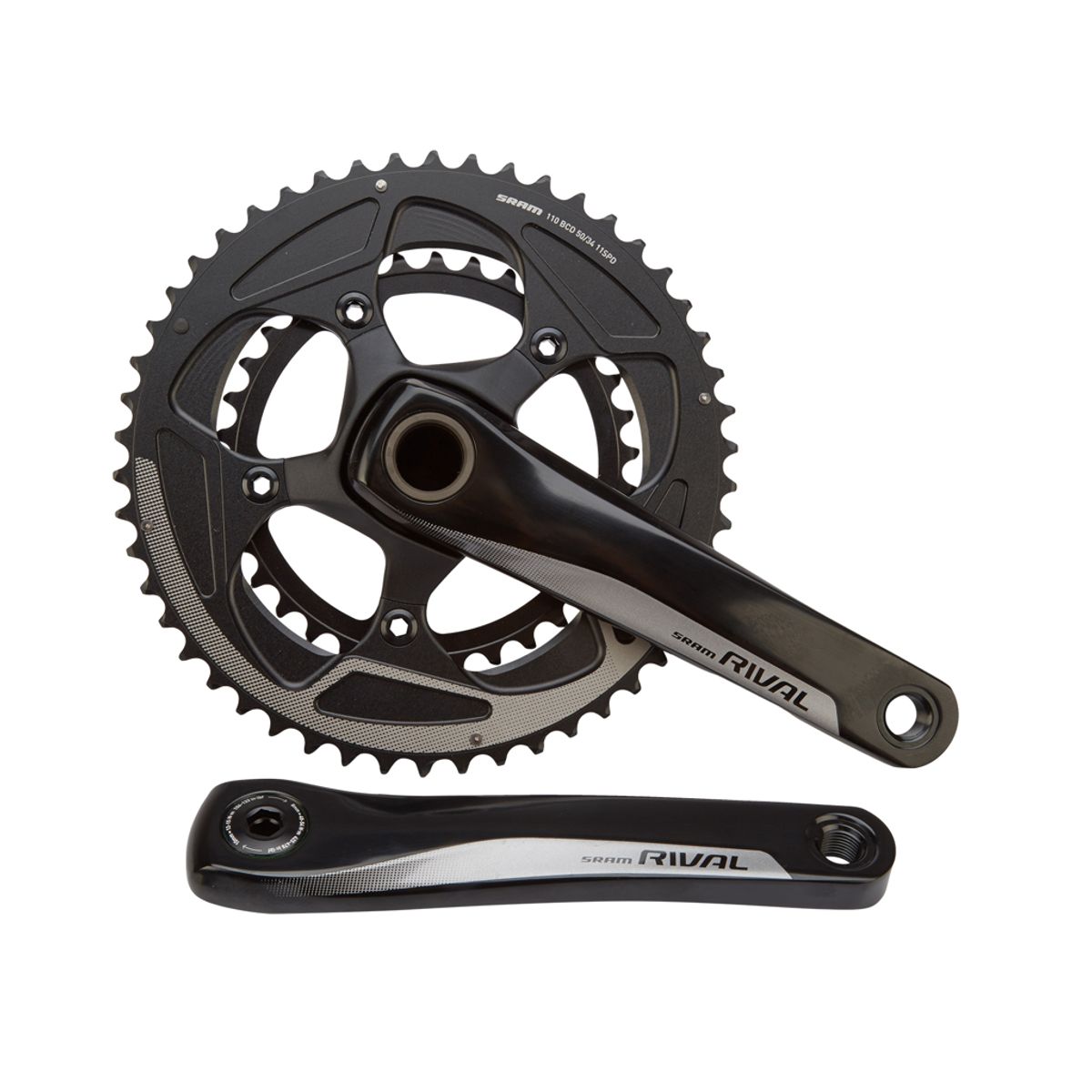 Sram Rival 22 - Kranksæt - 50/34T - GXP - 172,5 mm - 2 x 11 gear