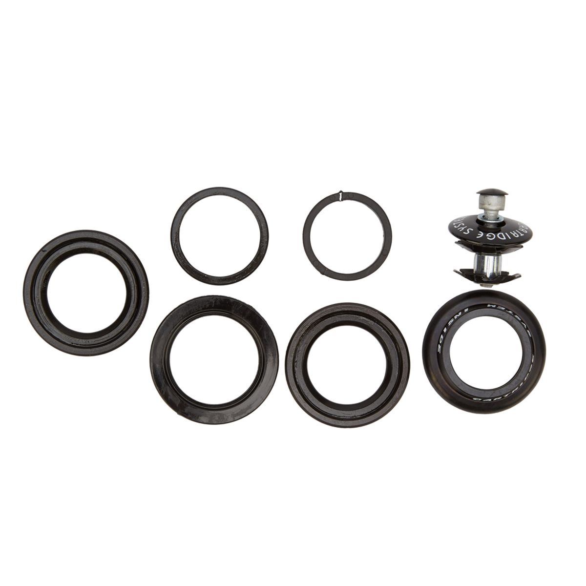 Headset Semi-Integreret 1 1/8"Sort