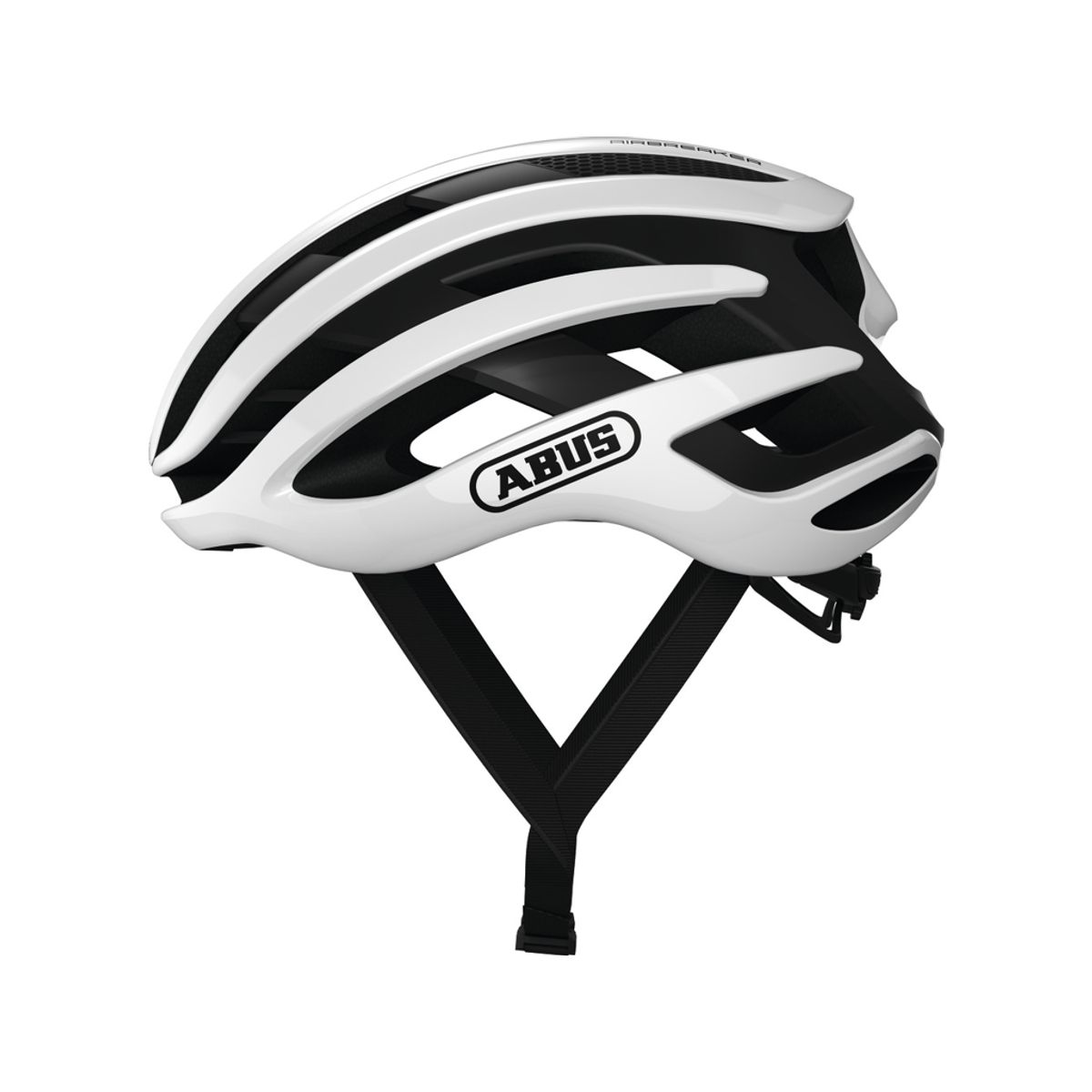 Abus AirBreaker - Cykelhjelm - Hvid - Str. 52-58cm