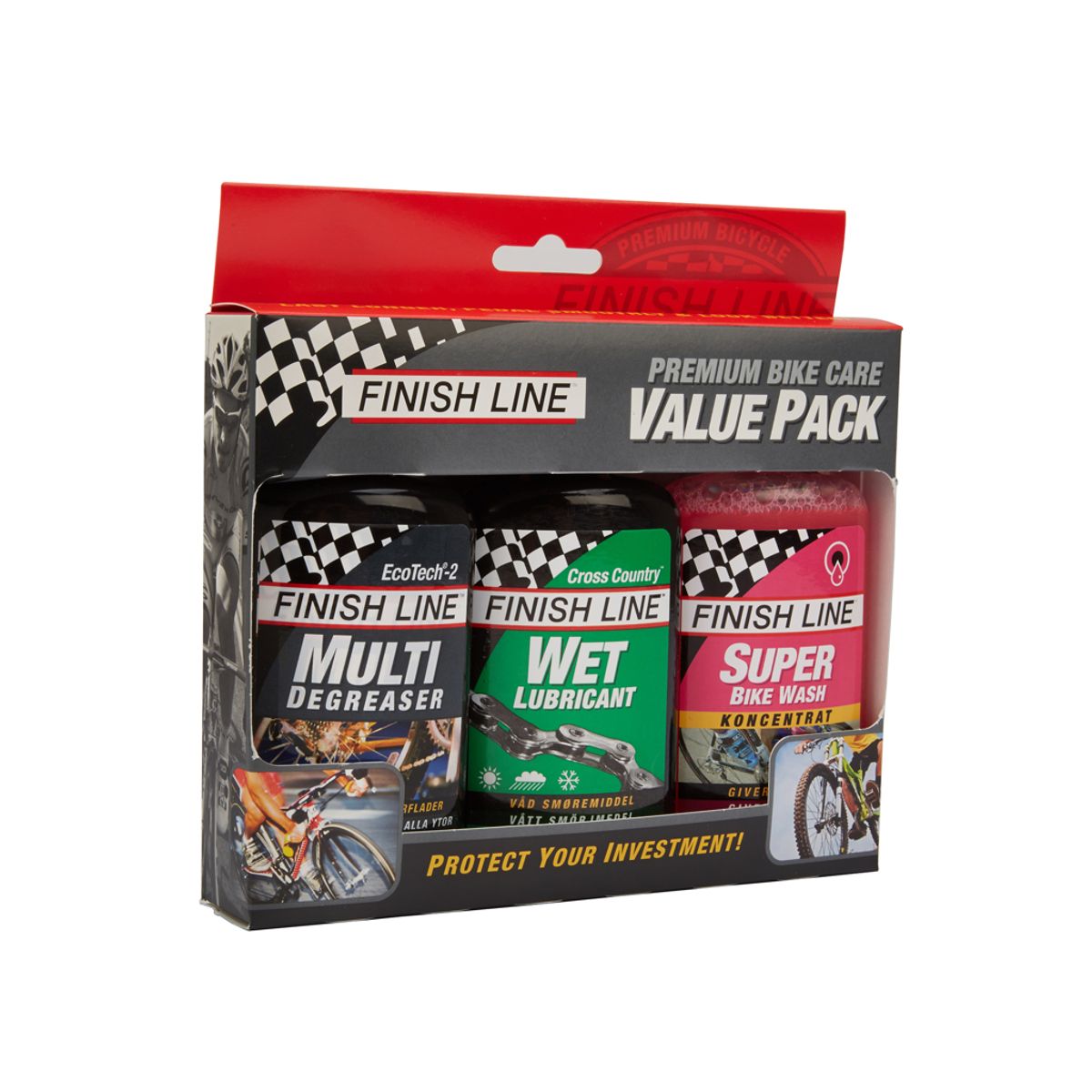 Olie Finish Line Value Pack Premium 3 x120ml