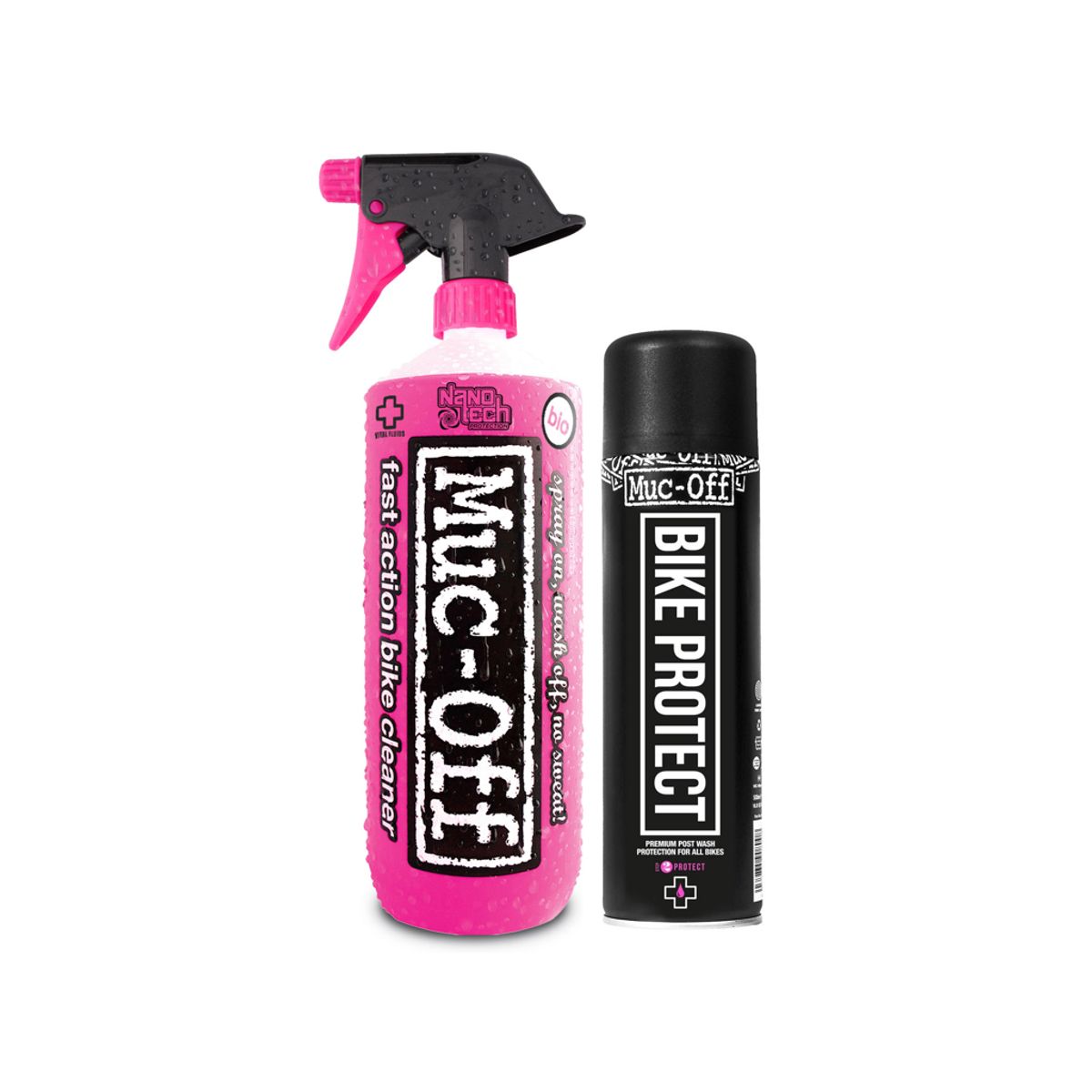 Muc-Off Bike Care Duo kit - Nano Tech Bike Cleaner og Bike spray