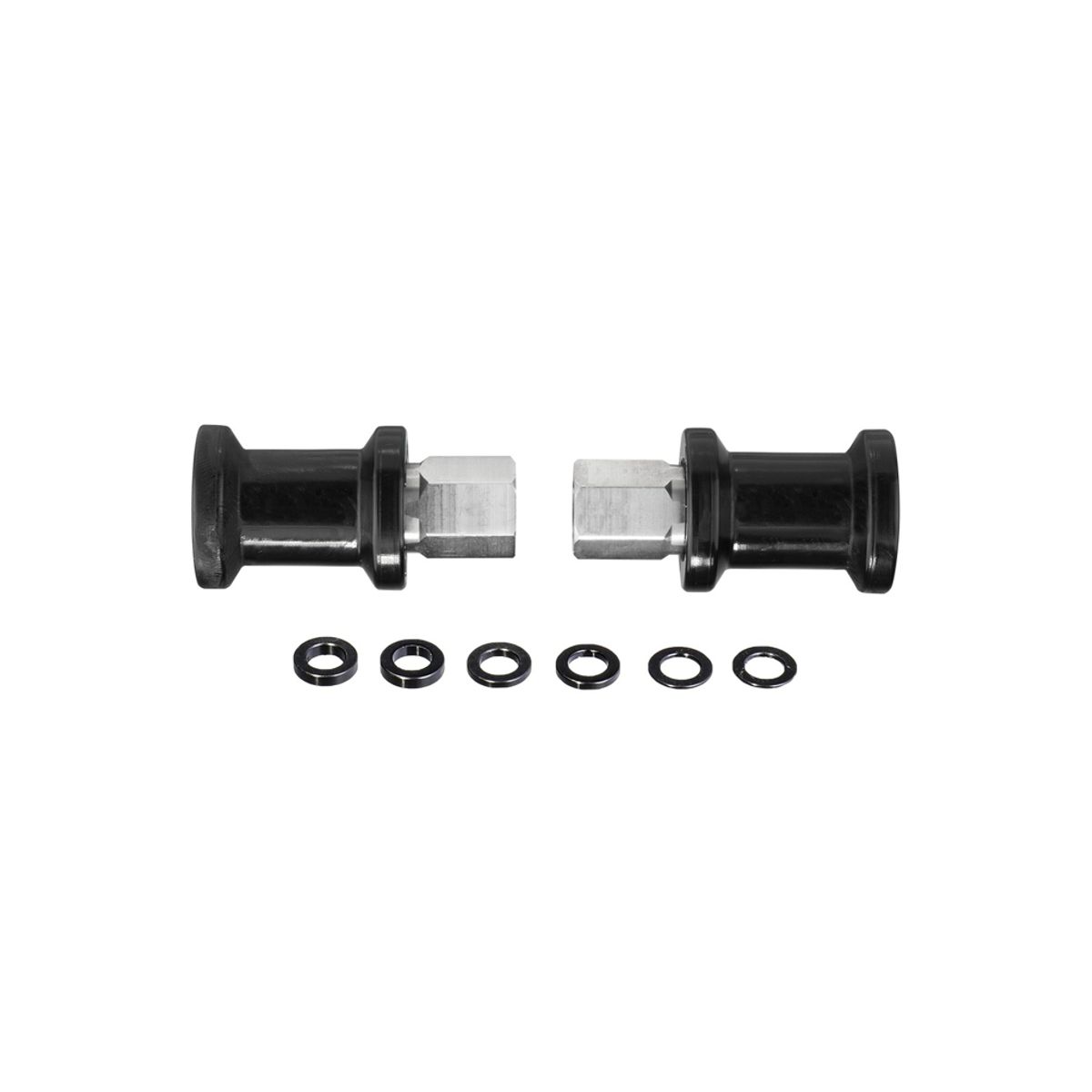 Topeak Journey Trail TX Axle Nut Kit - Møtrikssæt til Journey trailer