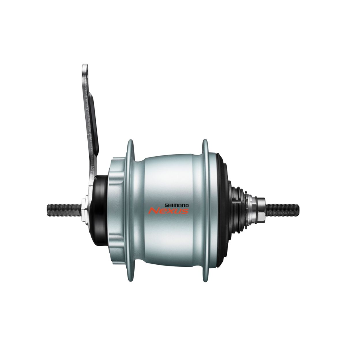 Shimano Nexus - Gearnav med 8 gear til disk bremse 5 bolt - Type SG-C6060-8CD - Sølv