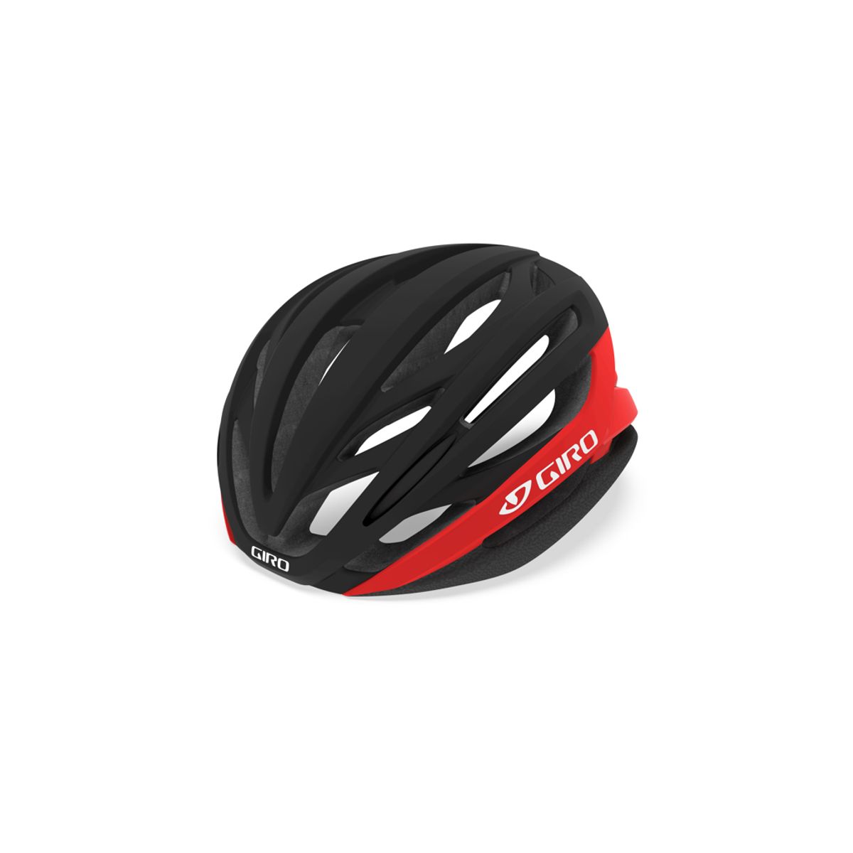 Giro Syntax Mips - Cykelhjelm - Str. 59-63 cm - Mat Sort/Lys Rød