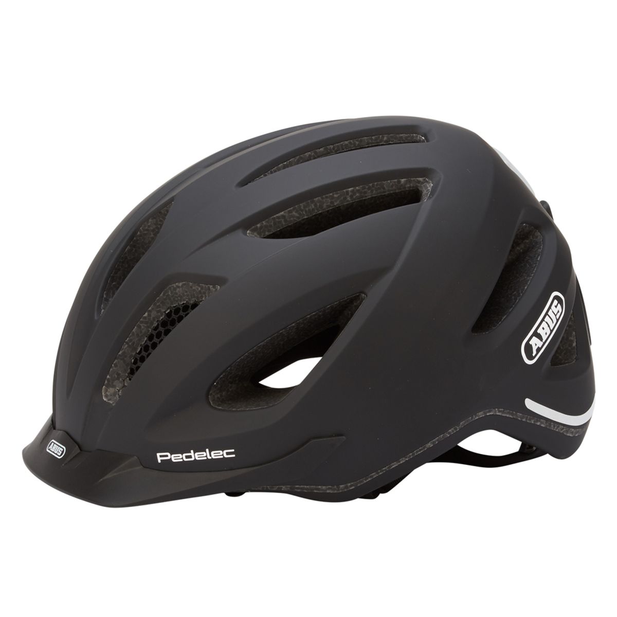 Abus Pedelec 1.1 - Cykelhjelm - Matsort - Str. 52-57cm