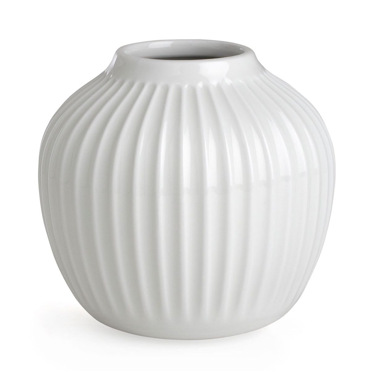 Kähler - Hammershøi vase, 12,5 cm, hvid