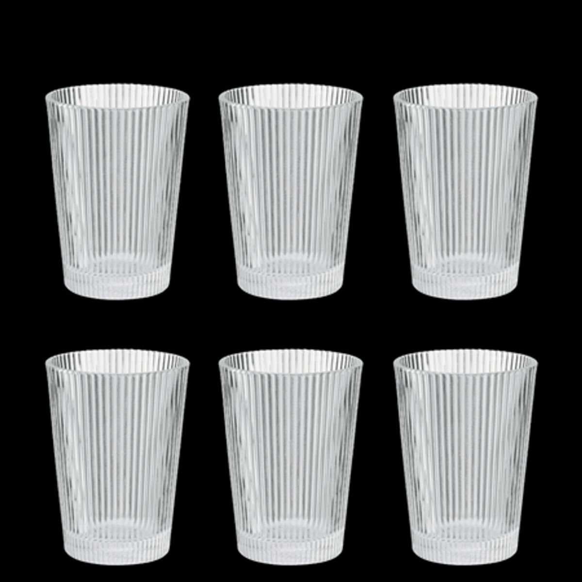 Stelton - Pilastro glas, 0.24 l. - 6 stk