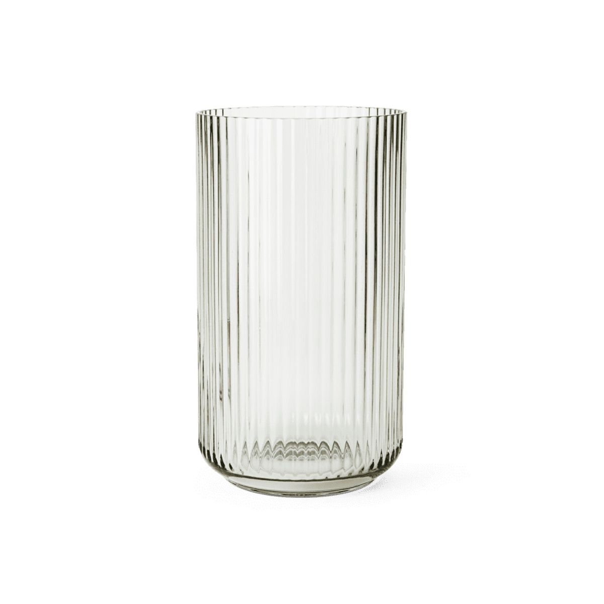 Lyngby Porcelæn - Lyngby Vase H31 cm smoke mundblæst glas