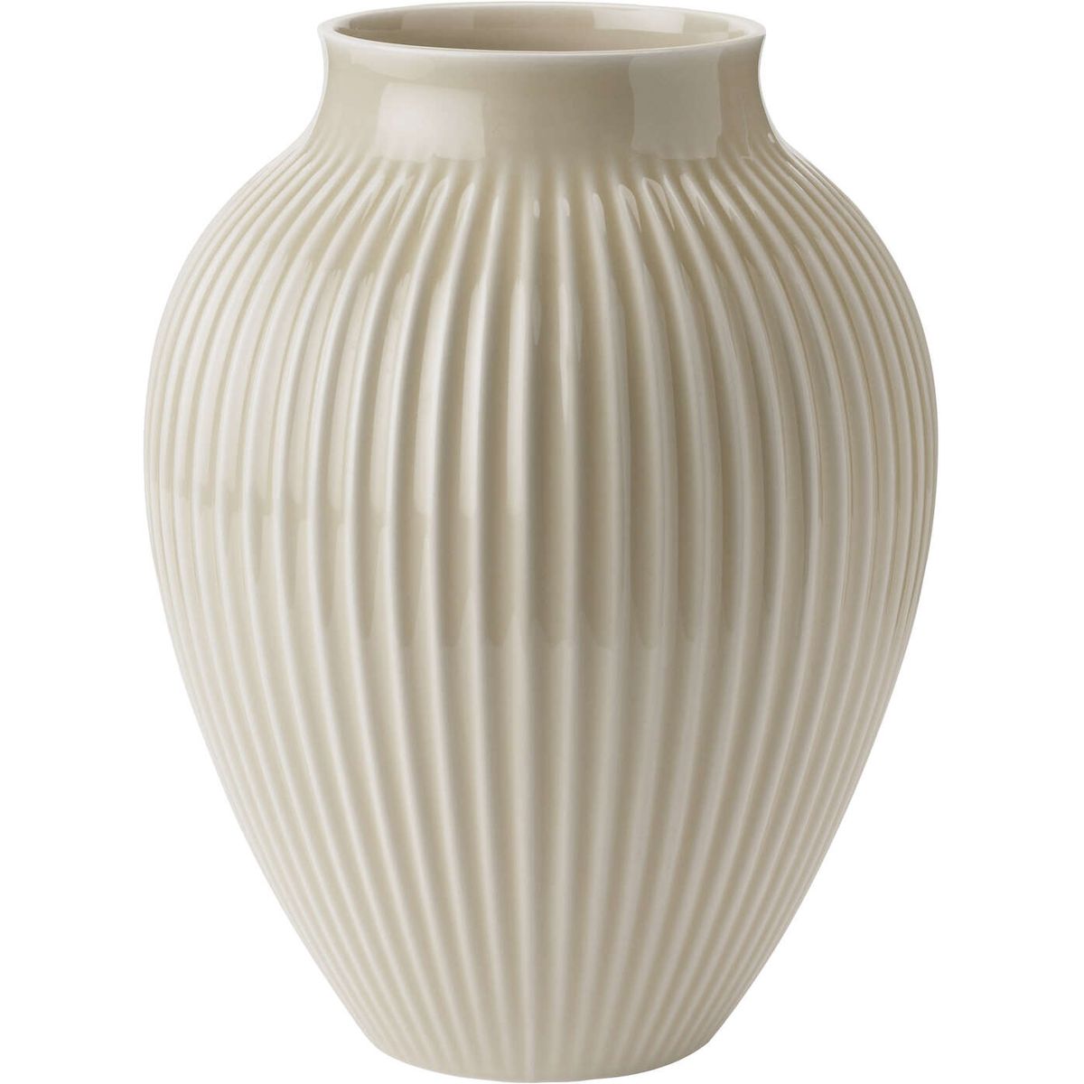 Knabstrup - vase H 27 cm Sand