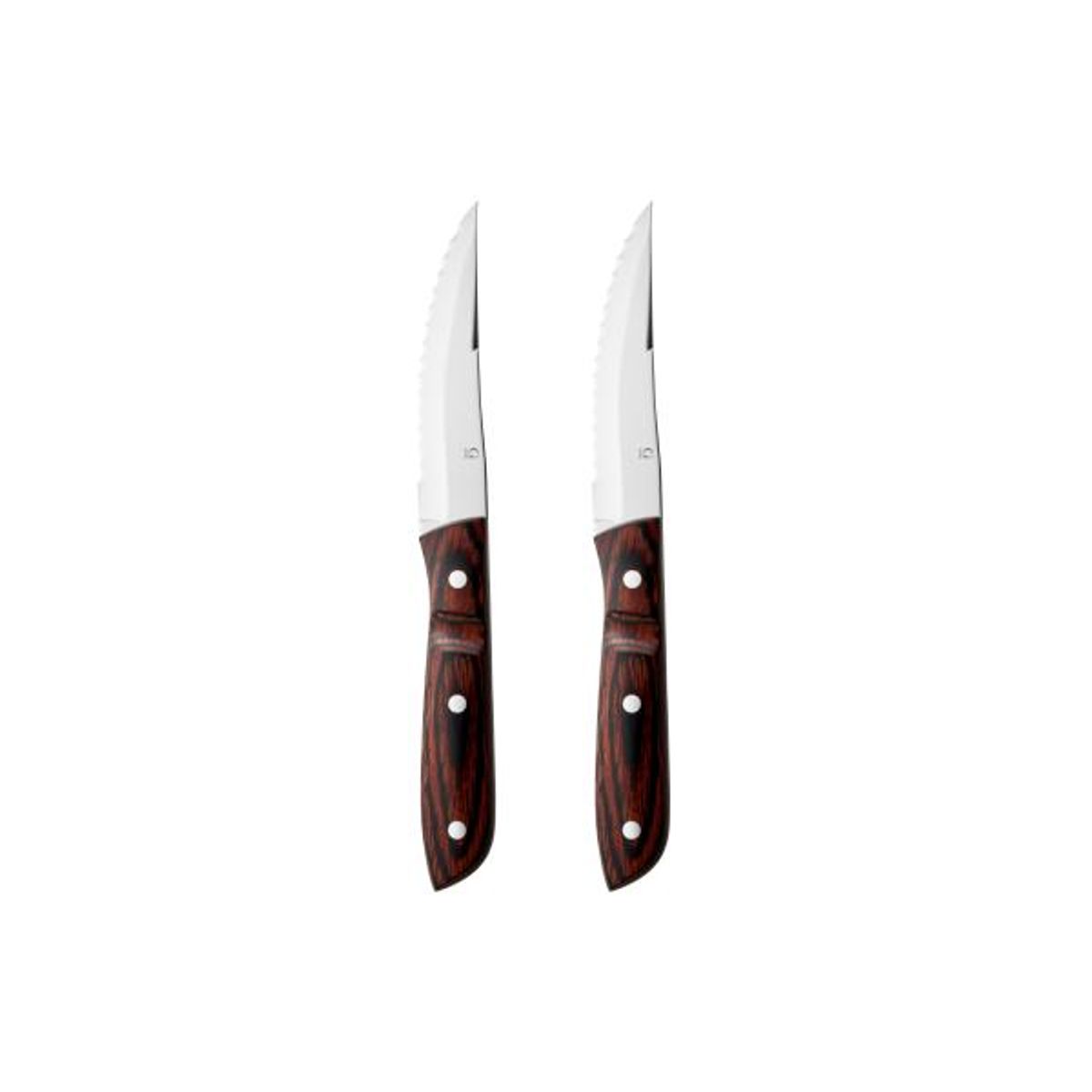 Gense - Old farmer classic Steakkniv xl 23,5 cm 2 stk. Træ/Stål