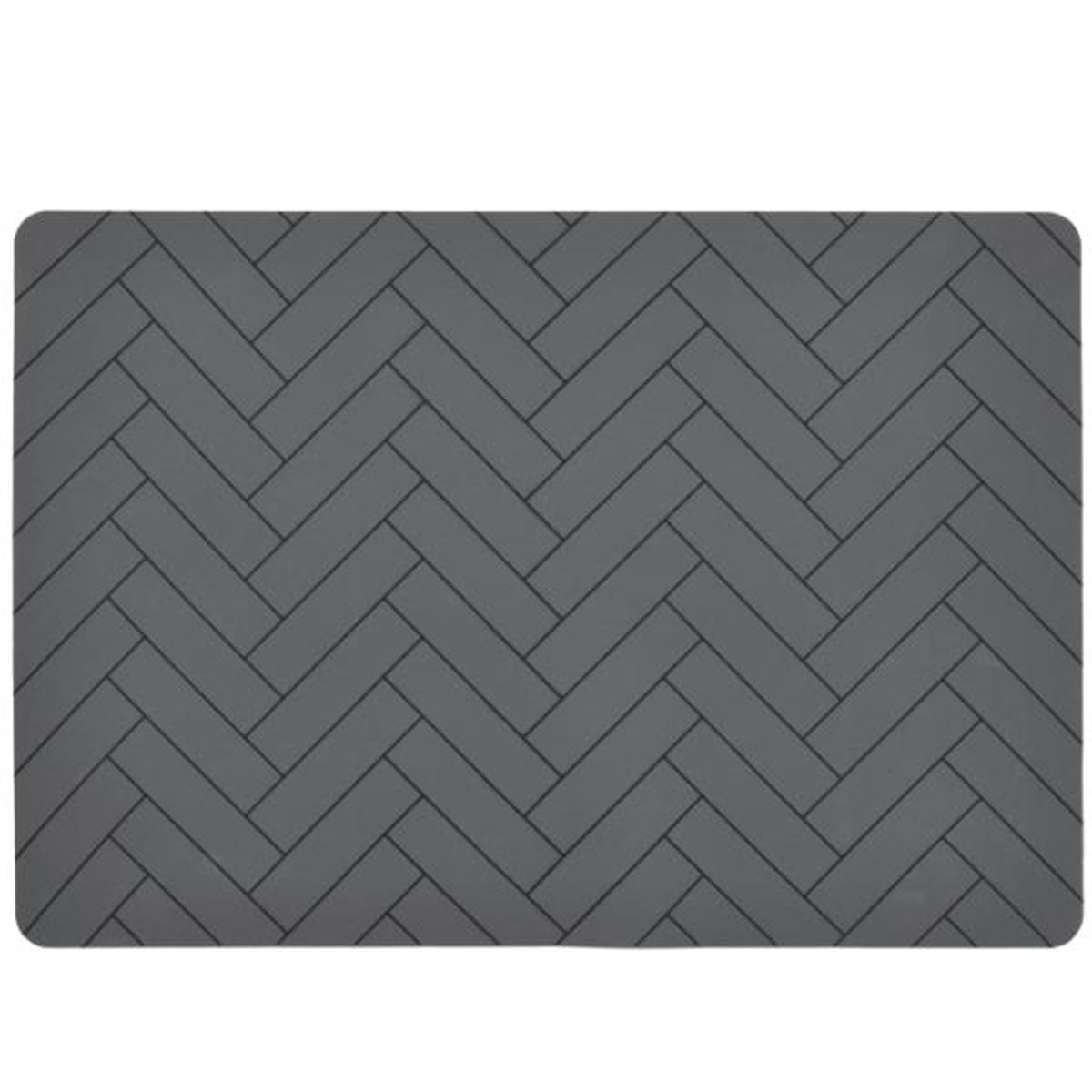 Södahl - Tiles Dækkeserviet 33 x 48 cm Grey