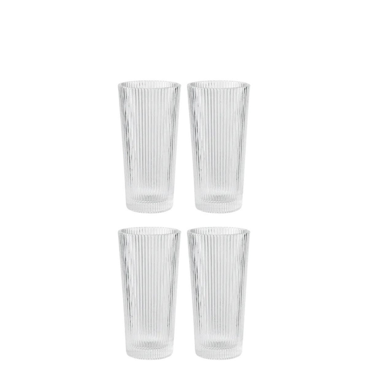 Stelton - Pilastro long drink glas 0.3 l. 4 Stk clear