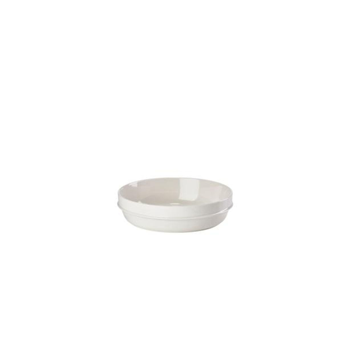 ZONE Denmark - Salatskål Eau 1,4 liter 24 cm Offwhite Porcelæn