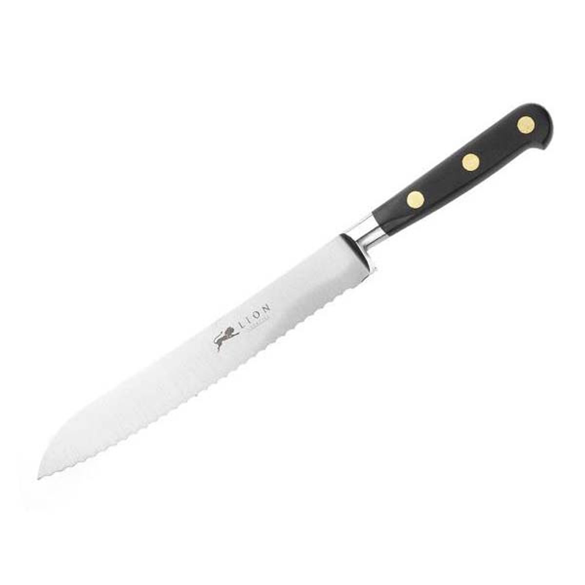 Lion Sabatier - Ideal Brødkniv 20 cm Stål/Sort