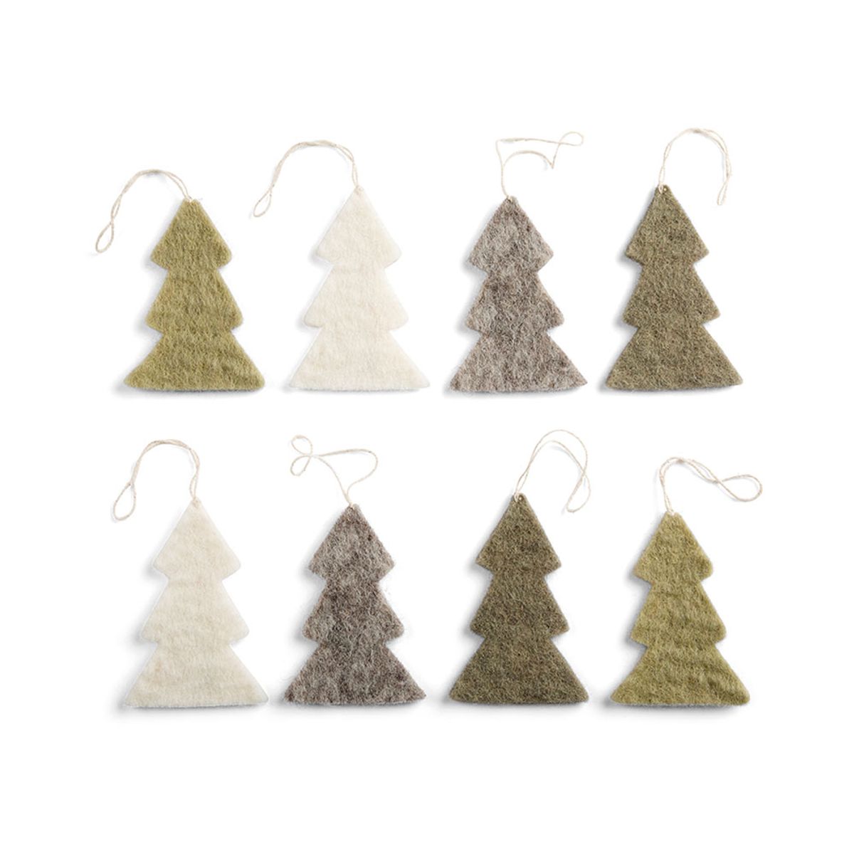 En Gry & Sif - Trees, Set of 8 pcs