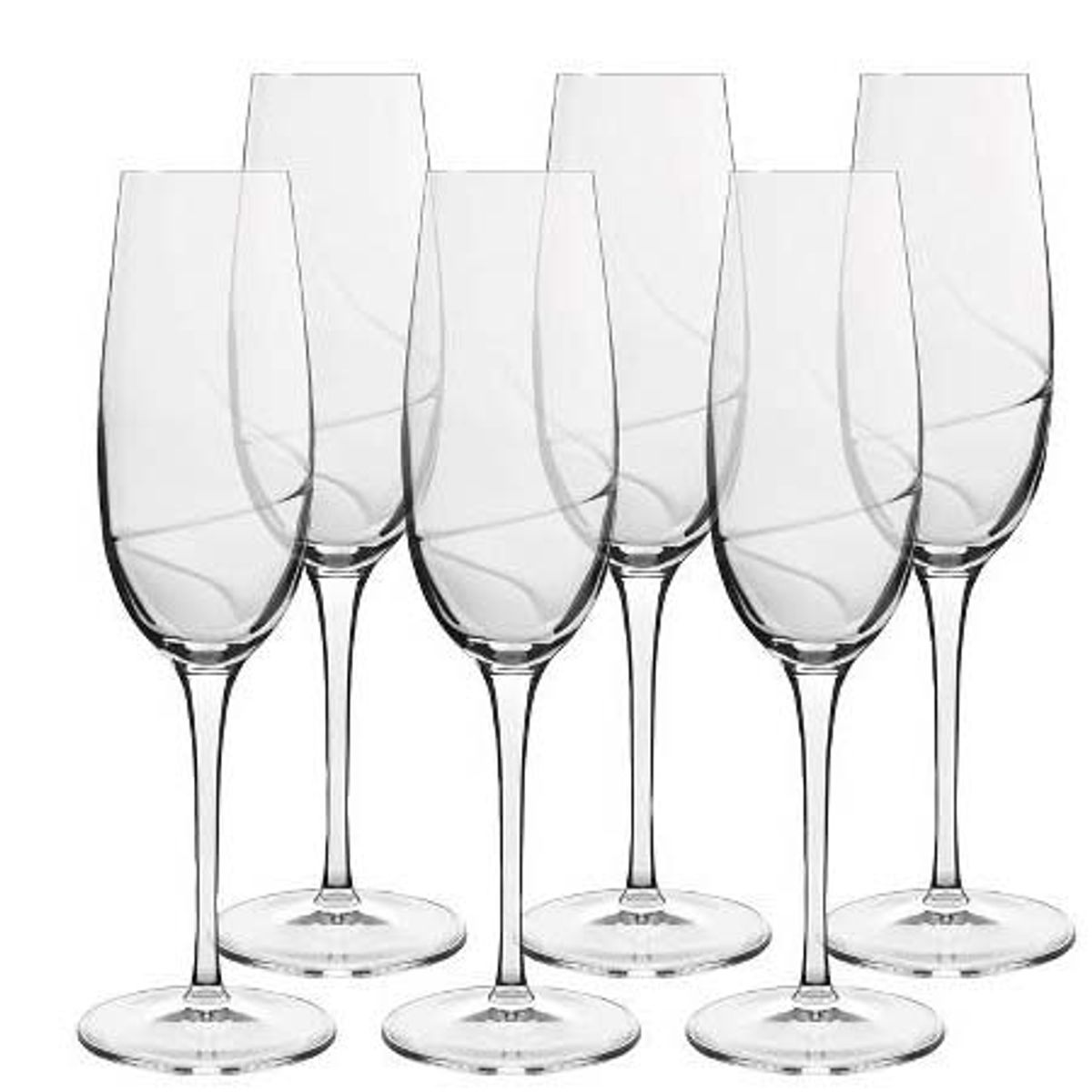 Luigi Bormioli - Aero Champagneglas 23,8 cm 23,5 cl 6 stk. Klar