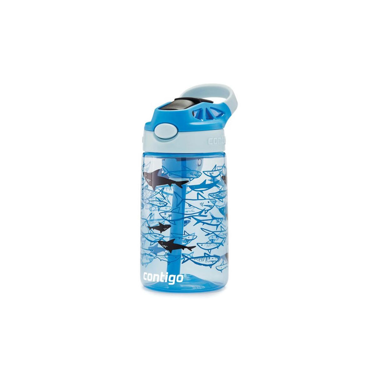 Contigo - Easy clean Blue sharks, 420ml