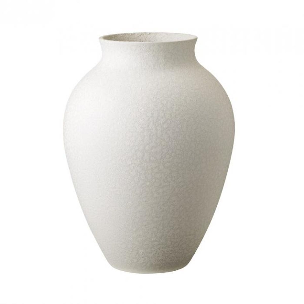 Knabstrup - , vase, hvid, 27 cm