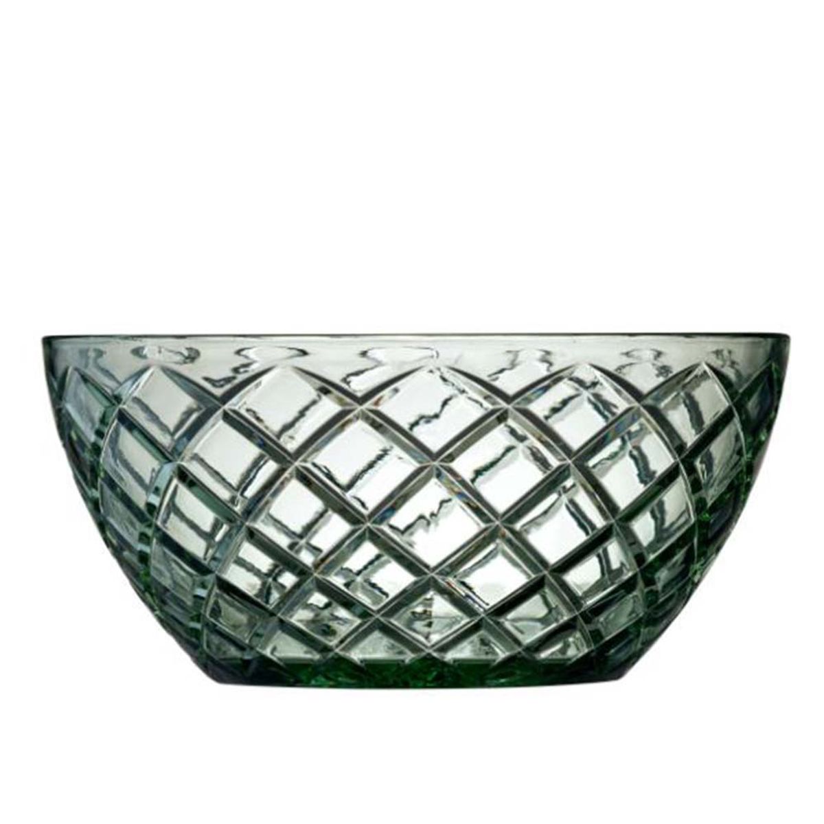 Lyngby Glas - Sorrento Salatskål Dia 24 cm Grøn