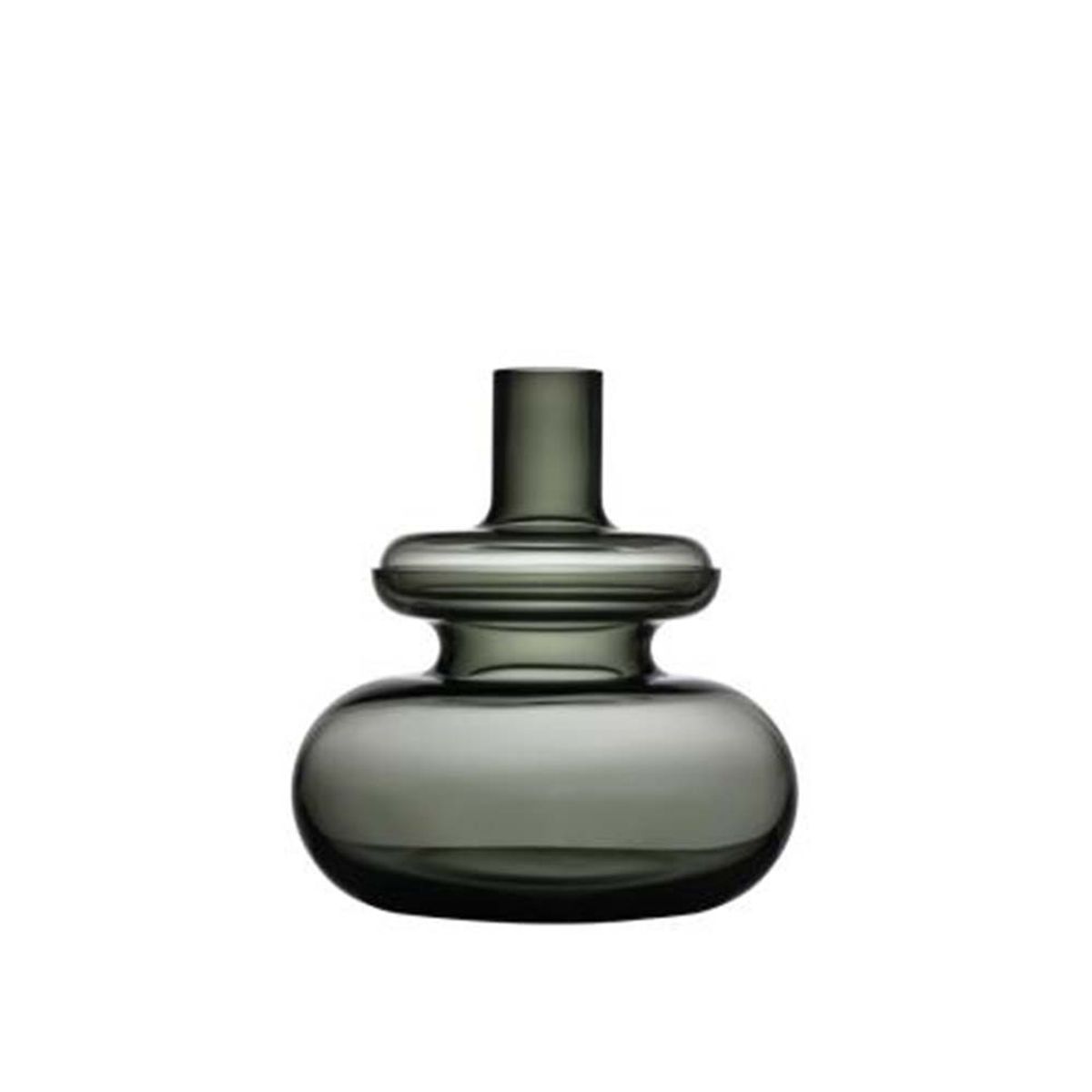 ZONE Denmark - Zone Inu Vase 31,7 x 33 cm Smoked Grey