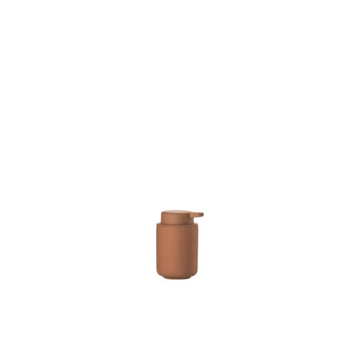 ZONE Denmark - Ume Sæbedispenser Dia 8,3 x 12,8 cm 0,25 liter Terracotta