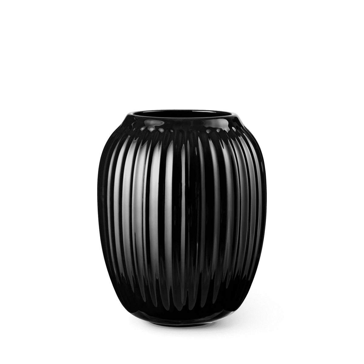 Kähler - Hammershøi Vase H21 cm sort