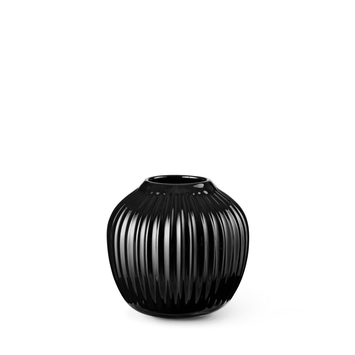 Kähler - Hammershøi Vase H13 cm sort