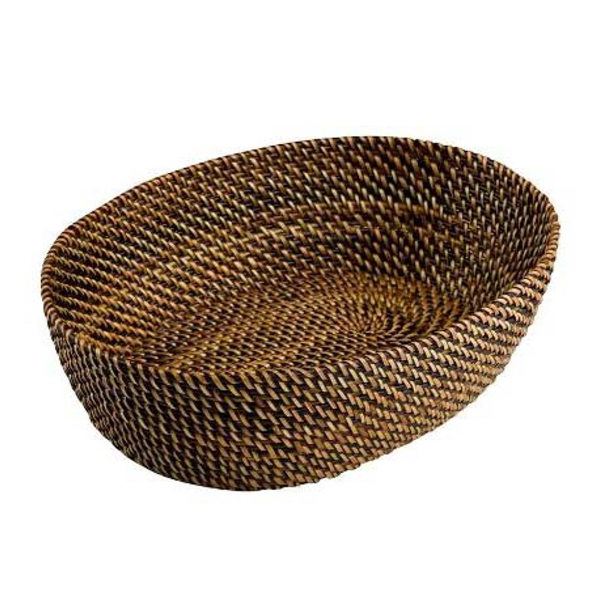 Pillivuyt - Brødkurv oval 29,5 x 23 cm Lys/Mørk brun