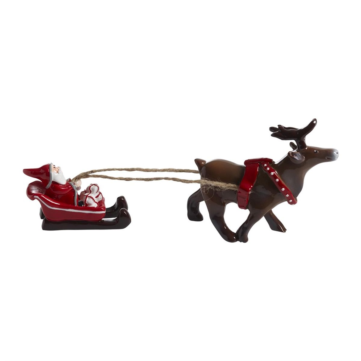 Nääsgränsgården - Tomtesson on sleigh, L.17cm