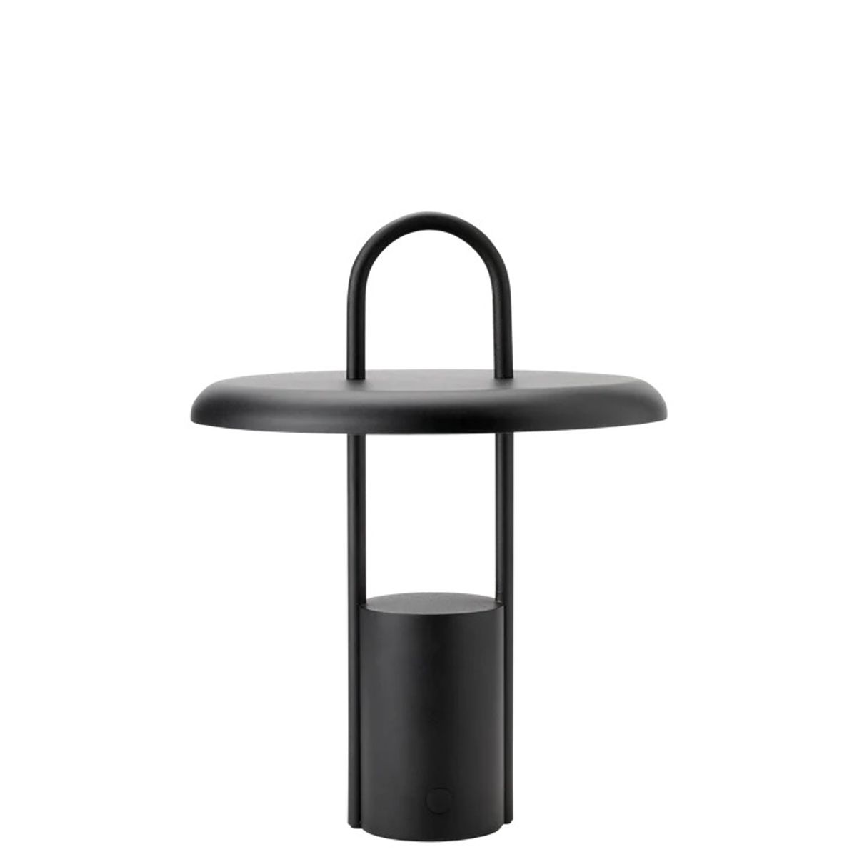 Stelton - Pier portable LED lampe H 25 cm sort