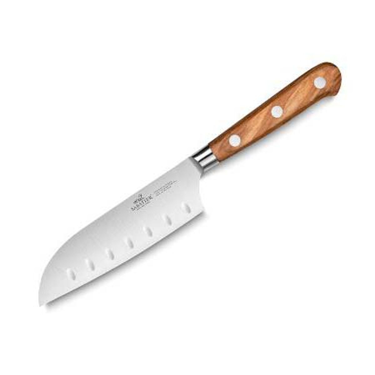 Lion Sabatier - Ideal Provence Santokukniv 13 cm Stål/Oliventræ