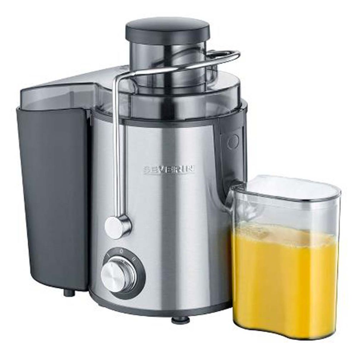 Severin - Juicer 500 ml 400 watt Stål/sort