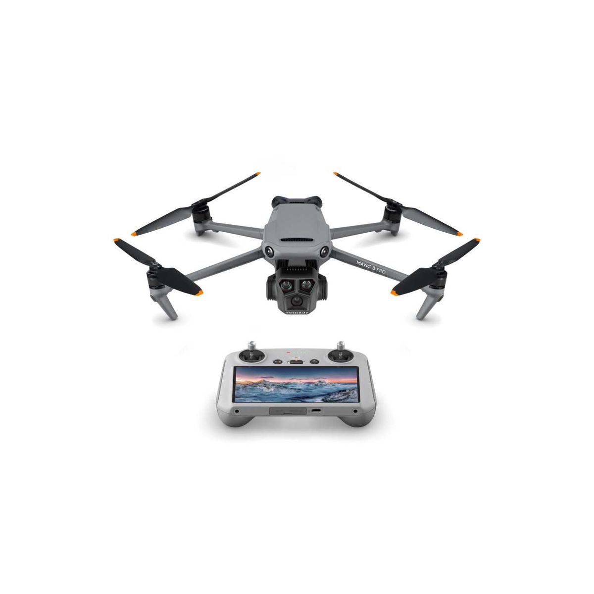 DJI Mavic 3 Pro drone med triple-kamerasystem + GRATIS 2 stk. valgfri bøger om droner