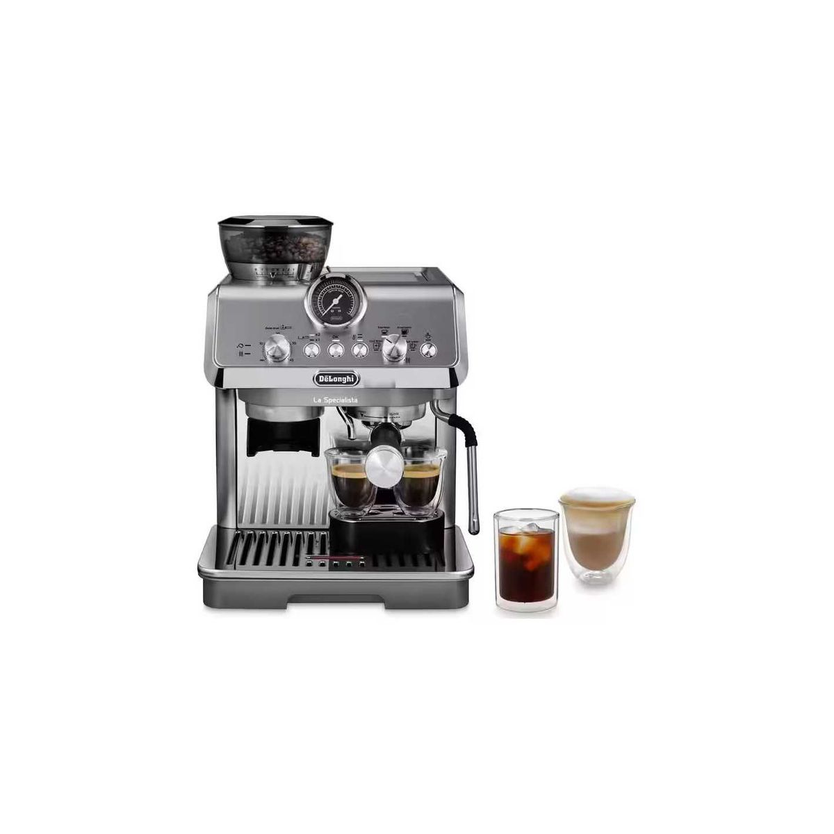 De'Longhi La Specialista Arte EC9255.M Kaffemaskine Sølv metal + 2 Gratis gaver