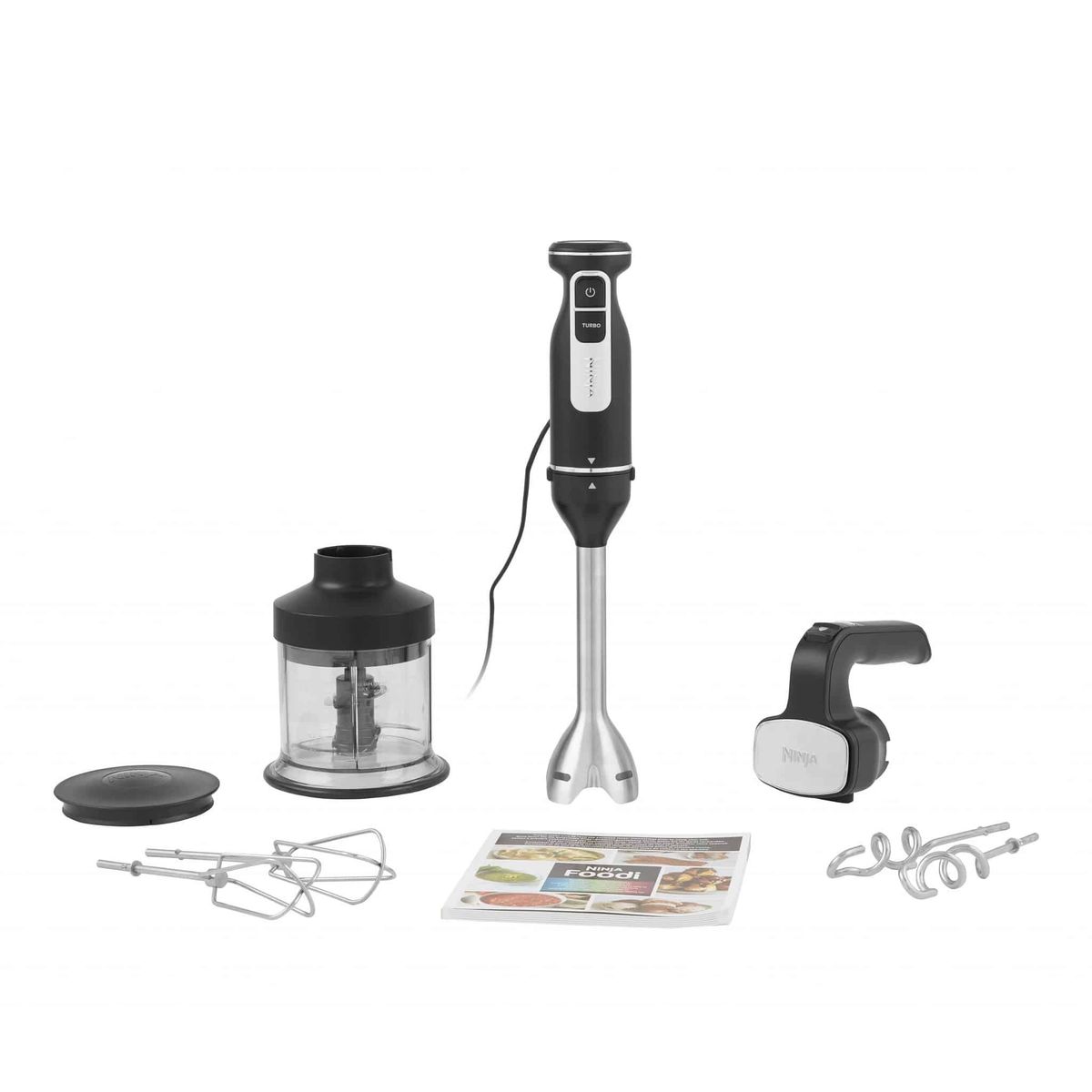 Ninja Foodi 3-i-1 Stavblender, Håndmixer & Minihakker CI100EU