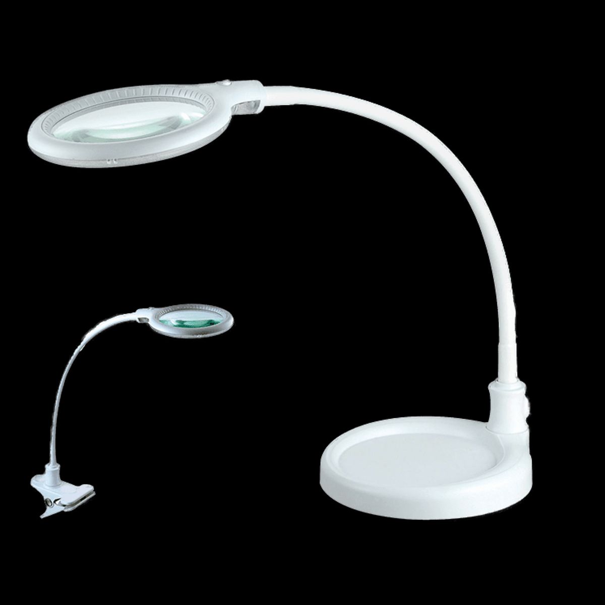 Magni Bordlampe Magnifyring - Small - Hvid