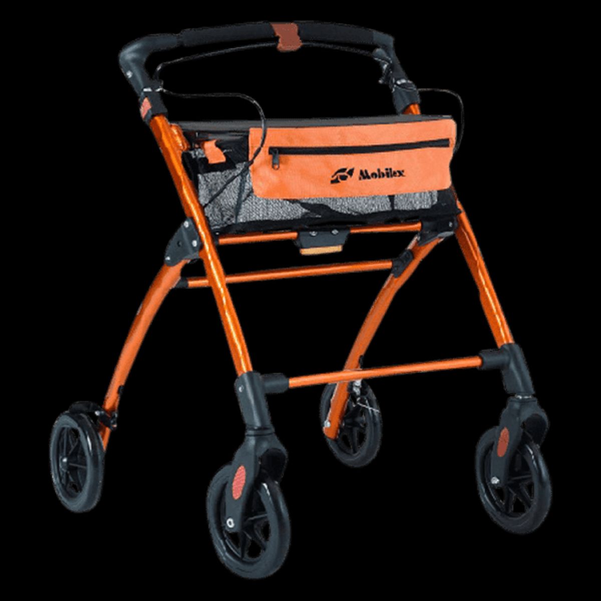 Jaguar Indendørs Rollator - Orange